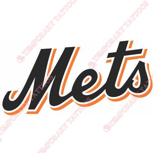 New York Mets Customize Temporary Tattoos Stickers NO.1756